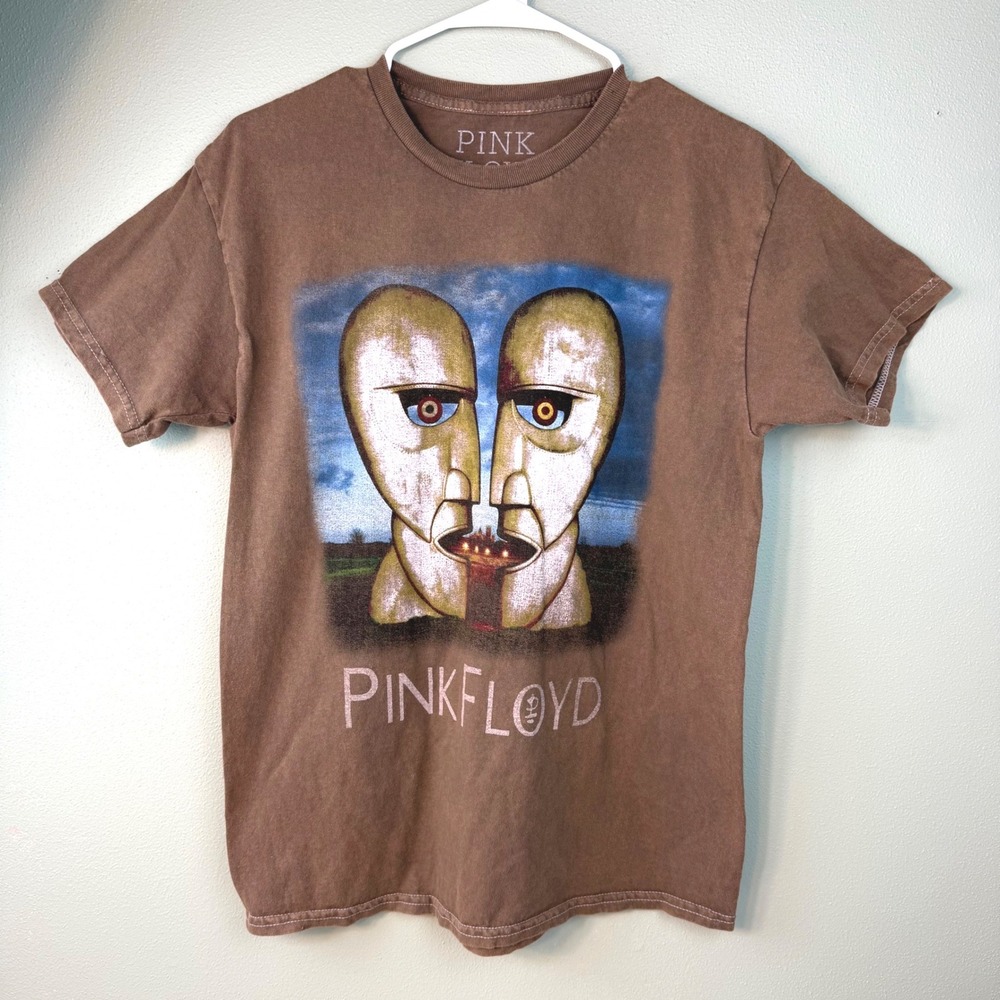 Pink Floyd Division Bell 1994 North American Tour T-Shirt Mens Medium Brown
